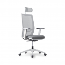 Silla giratoria gerencial espaldar malla