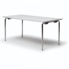 Mesa con patas abatibles