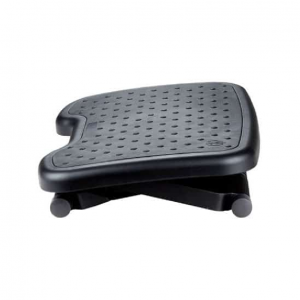 Descansapies Superficie bascula suavemente para mejorar el retorno venoso. Superficie con caucho texturizado que evita que los pies se deslicen. Excelente resistencia a la humedad y al impacto