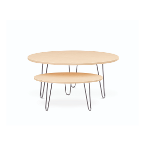 Mesas pequeñas con diferentes diseños, colores y materiales