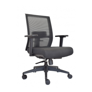 Silla giratoria gerencial espaldar malla