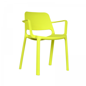 Silla interlocutora Monopieza inyectada en polipropileno filtro UV exteriores hoteles restaurantes cafeterías