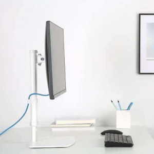 Soporte LCD Premium Freestand Accesorio para LCD para oficina y hogar. Características-diseño: Capacidad peso: máximo 6 Kg. Compatible norma VESA 75*75 y 100*100. Para monitores entre 17¨y 27¨. Sistema de montaje freestand. Guía para 10 ajustes de altura. Permite una fácil instalación.