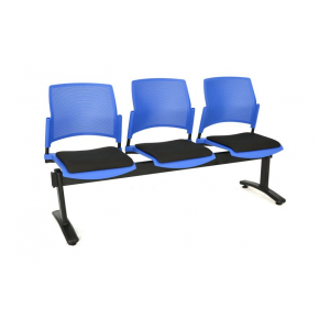 Tandem asiento y espaldar polipropileno inyectado 2, 3 y 4 puestos