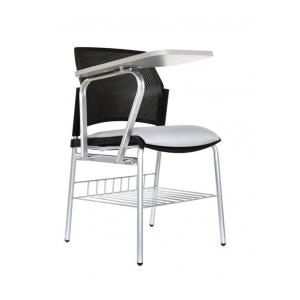 Silla Universitaria asiento tapizado canastilla